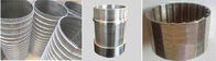 anti-corrosive Water well strainer wire mesh pipe/Trapezoidal Welded Johnson Stainless Steel Wedge Wire Screen