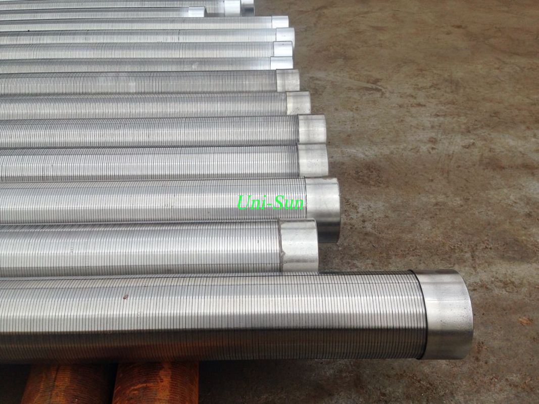 Wedge Wire Rotary Screen Water Well Pipe for Filter Welded Johnson Stainless Steel V-Wire Wound Panels