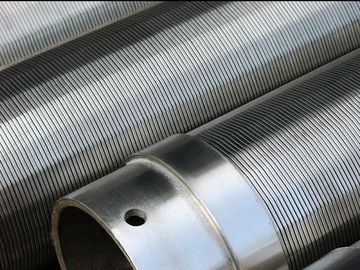 China Stainless steel johnson wedge wire screen filter tube / deep well industry filter screen pipe supplier