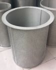 High temperature dust removal sintering mesh filter cartridge