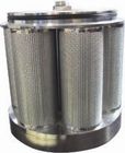 multi-layer stainless steel folding wave filter cartridge High temperature filter
