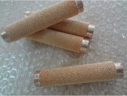 customized stainless steel sintered metal powder filter cartridge for dust filtration