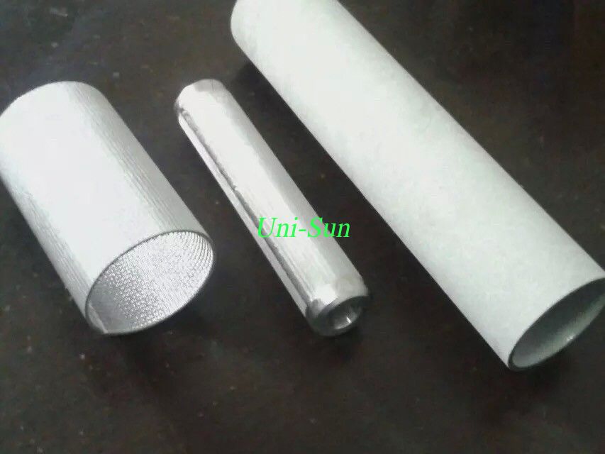 SS316L stainless steel wire mesh cylindrical sintered filter element