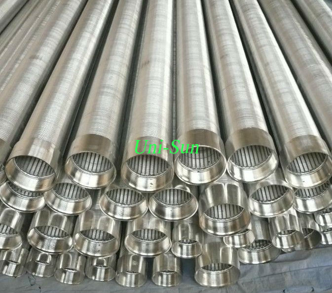 Stainless steel Johnson type deep well filter screen pipe for different industry