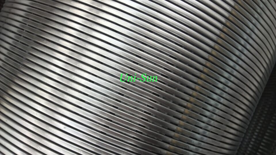 Water well strainer wire mesh pipe/Trapezoidal Welded Johnson Stainless Steel Wedge Wire Screen