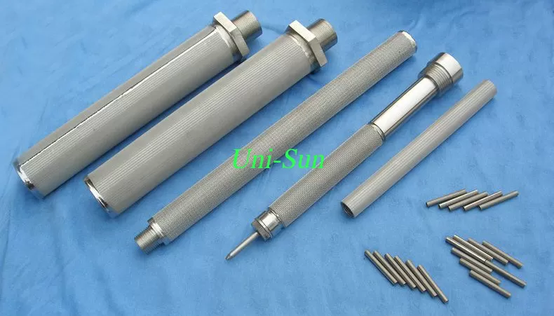 candles & strainers customized porous metal powder filter elements